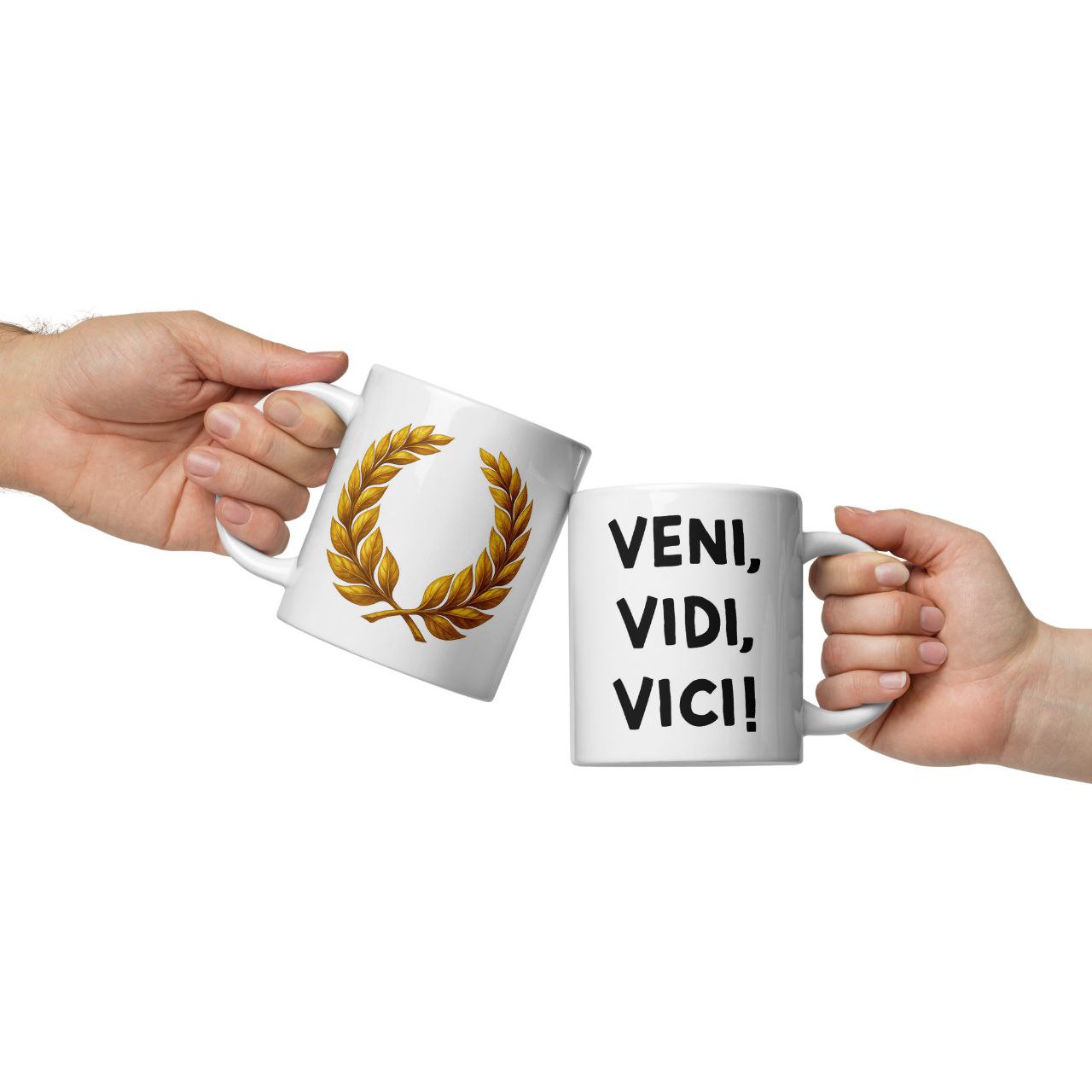 Veni, Vidi, Vici! – Premium Keramikbecher