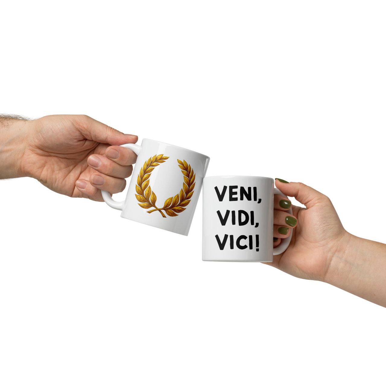 Veni, Vidi, Vici! – Premium Keramikbecher